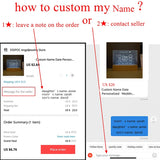 Personalized Acrylic USB LED Table Lamp Night Light - Family Name Table Lamp