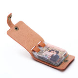 Personalized Gift-6 Picture Acrylic Photo Cards in PU Leather