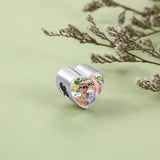 Personalized Heart Charms for Girls DIY Jewelry