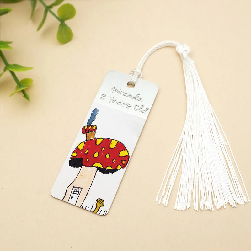 Personalized Engraved Photo Bookmark for Reader Gift