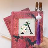 Personalized Photo Bookmark with Tassel Chinese Style Wooden Bookmarks
