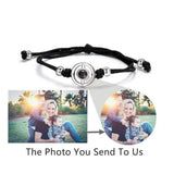 925 Silver Custom Photo Bracelet for Women Mom Lover