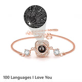 Custom Projection Photo Bracelet for Her