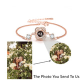 Custom Projection Photo Bracelet for Her
