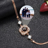 Custom Projection Photo Bracelet for Her