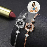 Custom Projection Photo Bracelet for Her