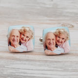 Photo Cufflinks Picture Cufflinks Mens Cufflinks Personalized Gift
