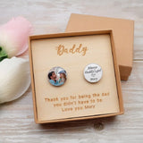 Photo Cufflinks Picture Cufflinks Mens Cufflinks Personalized Gift