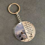 Custom Personalized Name Date Memorial Keychain Ornament