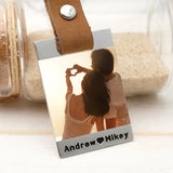Personalized Couple Keychain with Names Anniversary Gift