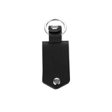Custom Engraved Leather Keychain - Stainless Steel Safe Keychain