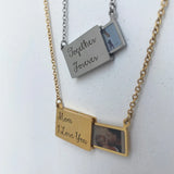 Love Letter Envelope Necklace - Stainless Steel
