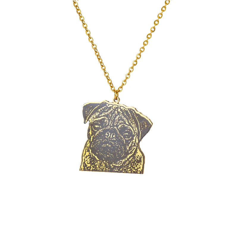 Love Letter Envelope Necklace - Stainless Steel