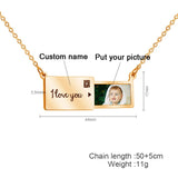 Love Letter Envelope Necklace - Stainless Steel