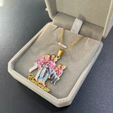 Custom Photo Necklace for Kids - Personalized Memory Jewelry