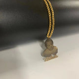 Personalized Photo Necklace Engraved Name Jewelry