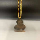 Personalized Photo Necklace Engraved Name Jewelry