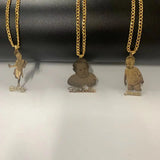 Custom Photo Nameplate Pendant Necklace for Kids