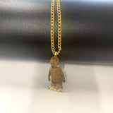 Custom Photo Nameplate Pendant Necklace for Kids