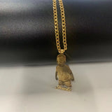 Custom Photo Nameplate Pendant Necklace for Kids
