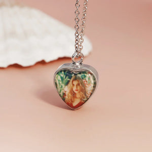 Personalized Heart Name Pendant Stainless Steel Necklace