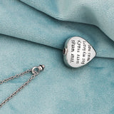 Personalized Heart Name Pendant Stainless Steel Necklace