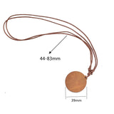 Glow In The Dark Photo Necklace Personalized Luminous Pendant Rope Chain