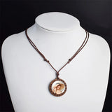 Glow In The Dark Photo Necklace Personalized Luminous Pendant Rope Chain