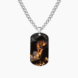 Personalized Photo Pendant Nameplate Gift Cuban Chain Men's Jewelry