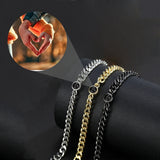 Photo Projection Bracelet for Couples