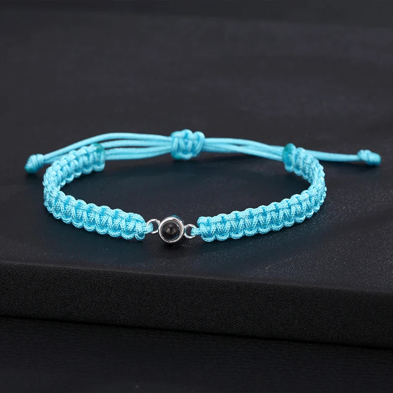 Projection Rope Bracelet Couples Jewelry Birthday Gift
