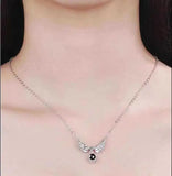 Angel Wings Necklace Choker Jewelry Christmas Gift