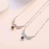 Angel Wings Necklace Choker Jewelry Christmas Gift