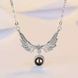 Angel Wings Necklace Choker Jewelry Christmas Gift