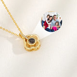 Custom Photo Projection Necklace - Personalized Memory Jewerly