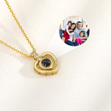 Custom Photo Projection Necklace - Personalized Memory Jewerly