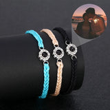 Photo Projection Bracelet Romantic Couples Jewelry Birthday Gift