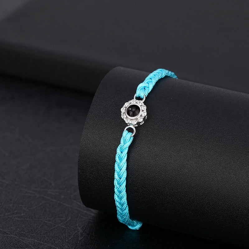Photo Projection Bracelet Romantic Couples Jewelry Birthday Gift