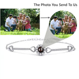 Personalized Photo Bracelet for Women 925 Sterling Silver