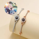 Personalized Photo Bracelet for Women 925 Sterling Silver