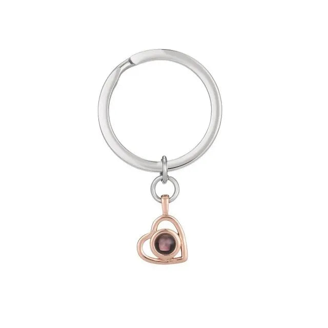 Heart Pendant Photo Necklace Personalized Gift for Women