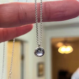 Photo Necklace Projection Personalized Gift For Women Memory Jewelry
