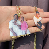Custom Photo Necklace - Family Pendant Memory Jewelry