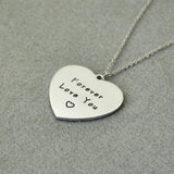 Personalized Picture Necklace, Engraved Photo Jewelry, Family Keepsake
