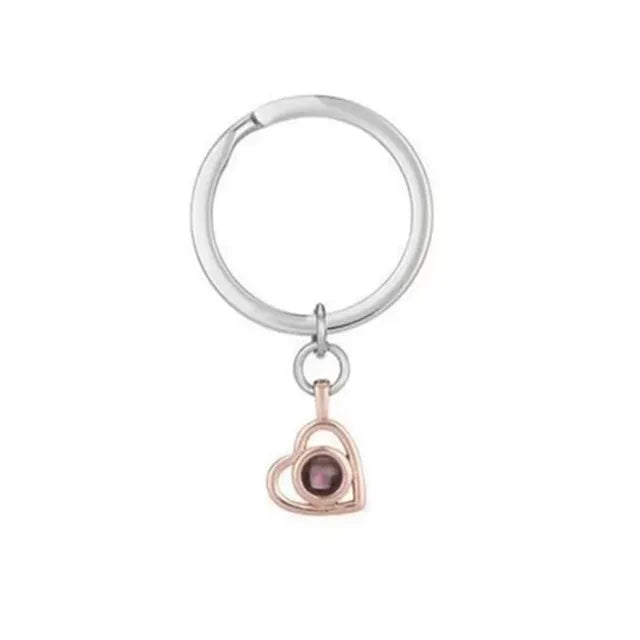 Picture Pendant Keychain for Women Men