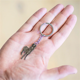 Personalized Dog Photo Keychain Jewelry Souvenir Gift For Mom & Daddy