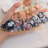 Family Nameplate Necklace for Kids