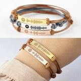 Music Code Women Personalized String Bracelet