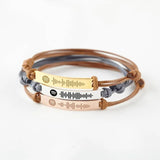 Music Code Women Personalized String Bracelet