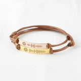 Music Code Women Personalized String Bracelet